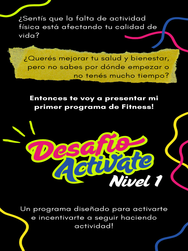 Programa Activate: Fitness en Silla | PDF