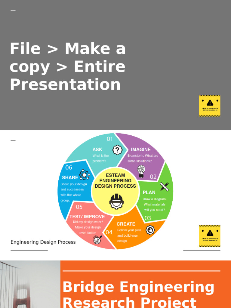 8EST - Bridge Engineering Research Project Template | PDF | Bridge ...