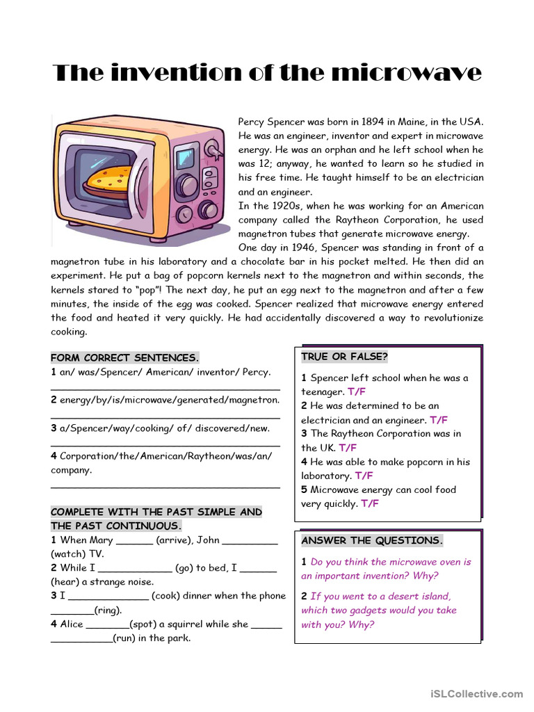 Percy Spencer and Microwave Invention | PDF