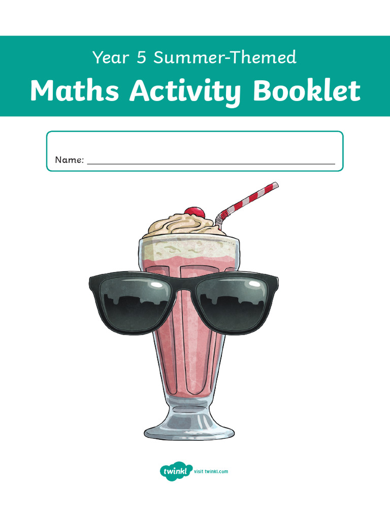 Year 5 Summer Maths Activity Booklet | PDF | Symmetry | Mathematics
