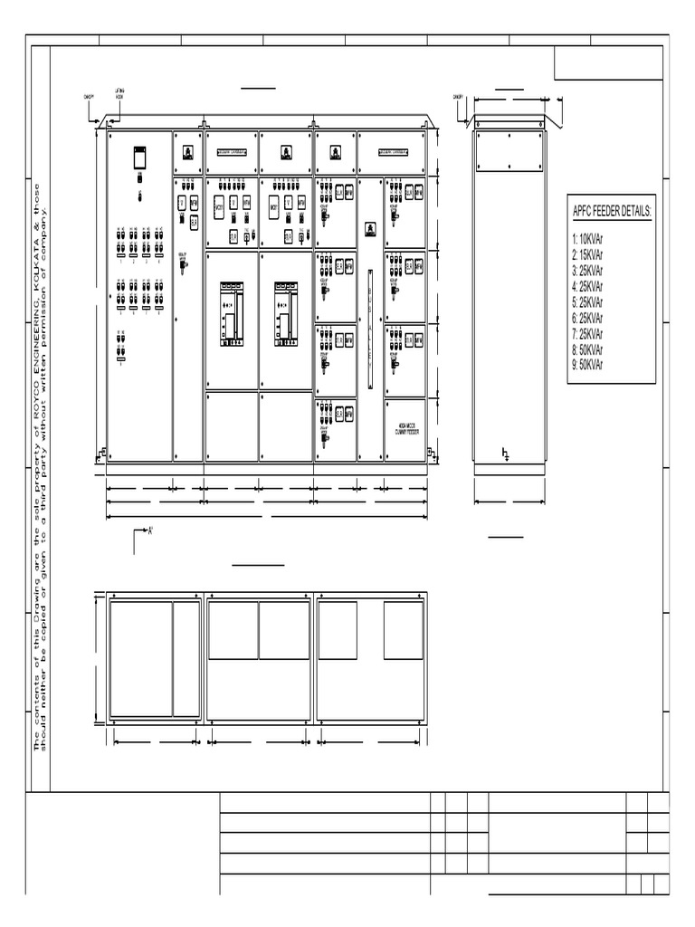 APFC Panel Circuit Diagram | PDF | Electromagnetism | Electrical Components