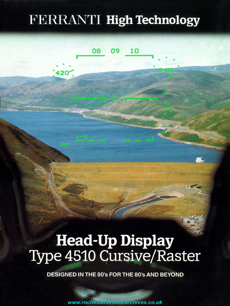 Ferranti Type 4510 Head-Up Display Overview | PDF | Navigation ...