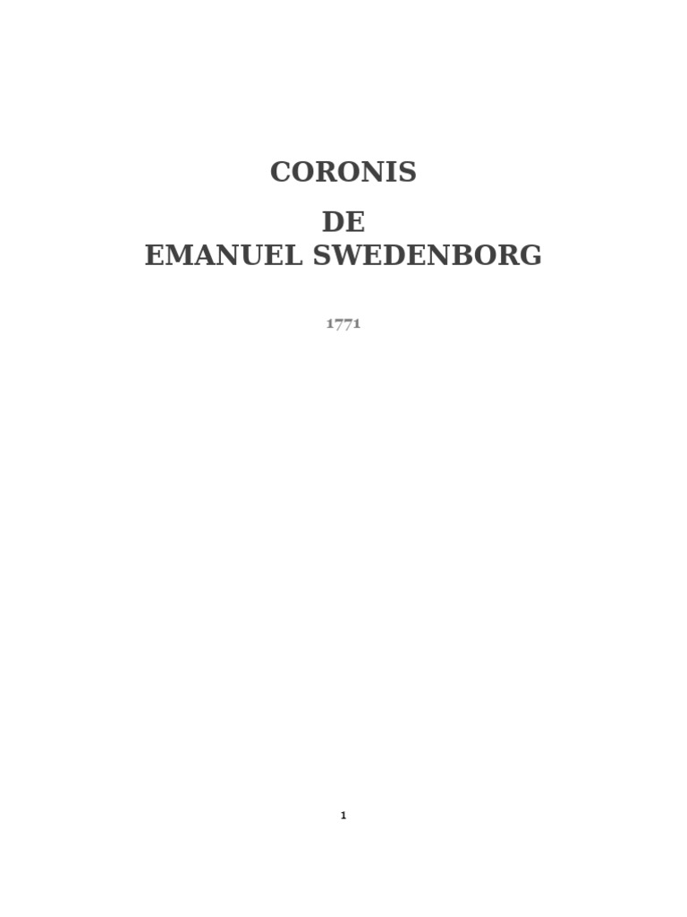 Coronis | PDF