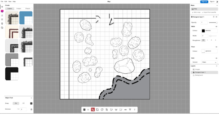 Dungeon Map Creation Tool Guide | PDF