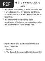 Gujarat Labour Laws Overview 2023 | PDF | Employment | Labour Law