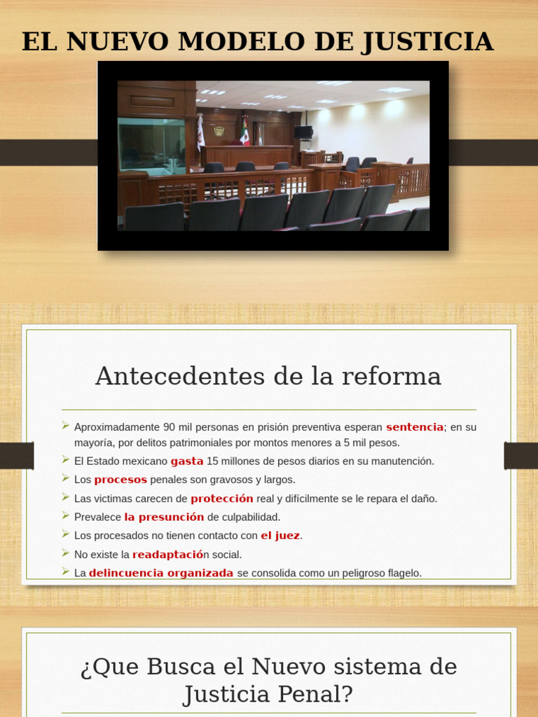 Expocision Lic Argaiz El Nuevo Modelo de Justicia Penal 14-Dic-24 | PDF ...