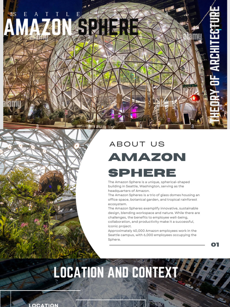 Amazon Spheres: Address & Design Insights | PDF | Building | Civil ...