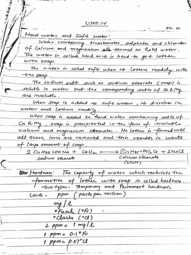 Chemistry Unit 1 Part 1 | PDF