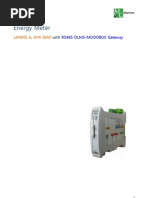 Manual Gateway DLMS-MODBUS Landis+Gyr RS485