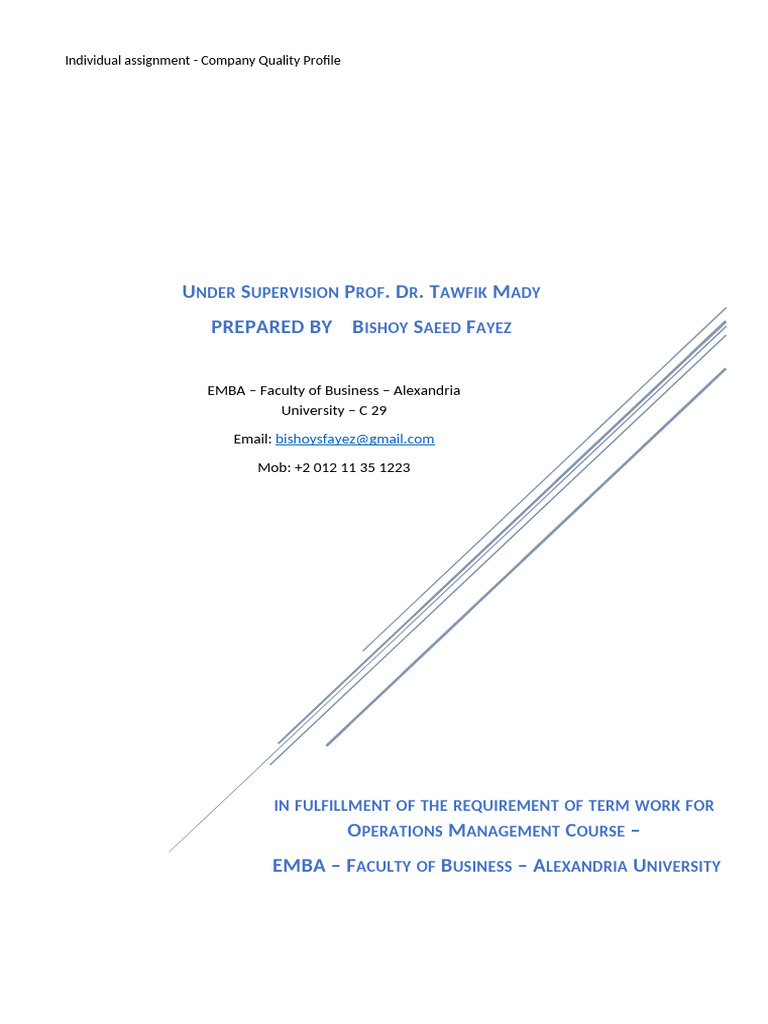 Nestlé Dairy Quality Management Profile | PDF | Hazard Analysis And ...