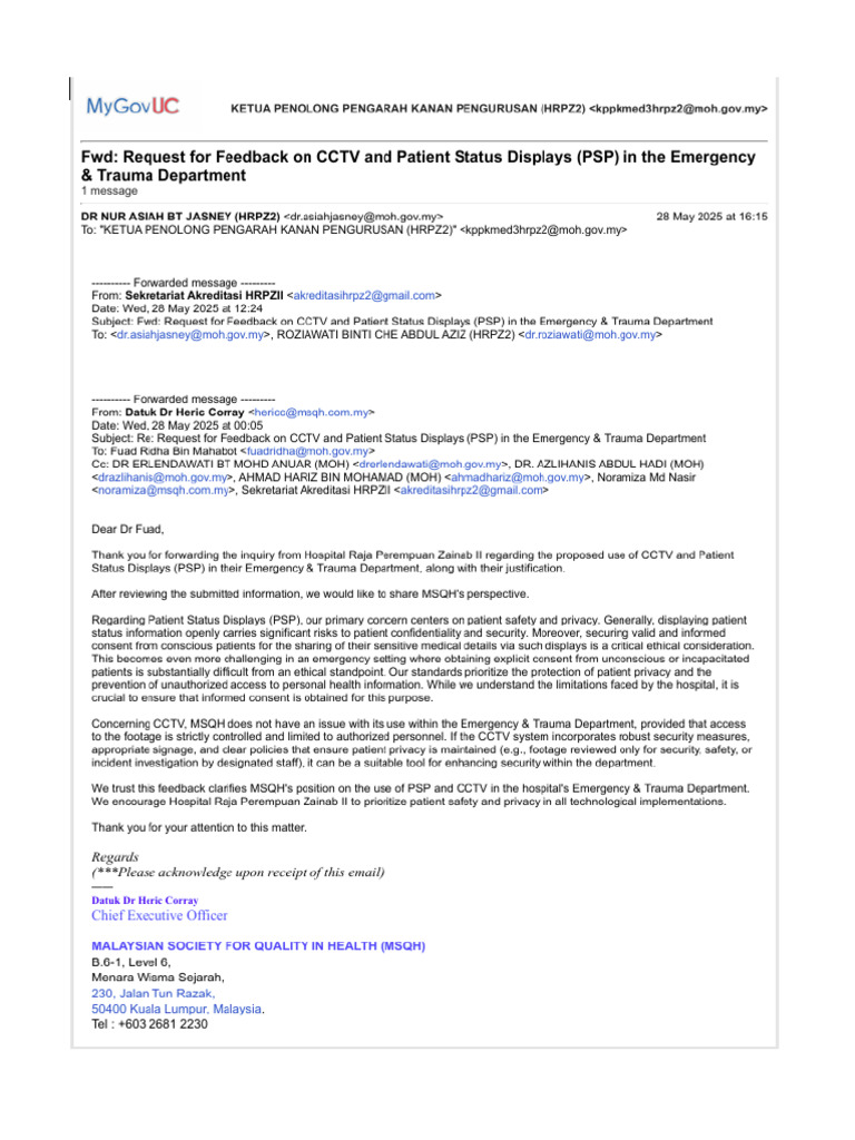 Template Decision Making Hospital | PDF