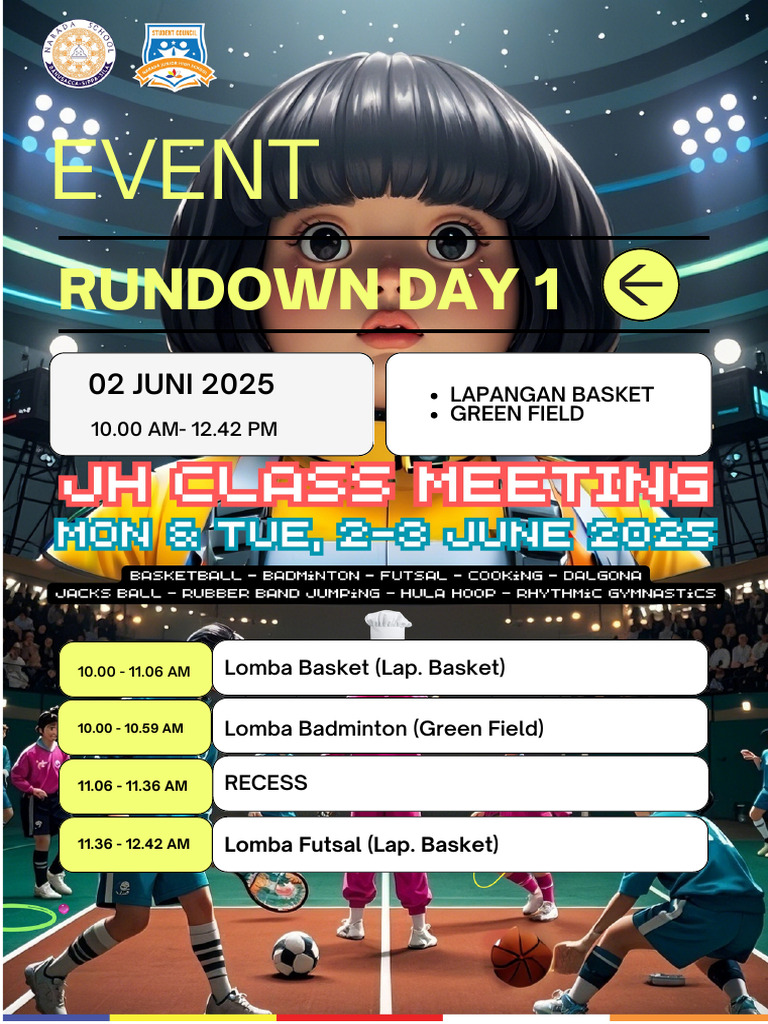 Rundown Class Meeting Hari 1 & 2 | PDF