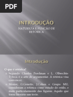 INTRODUÇÃO A RETÓRICA