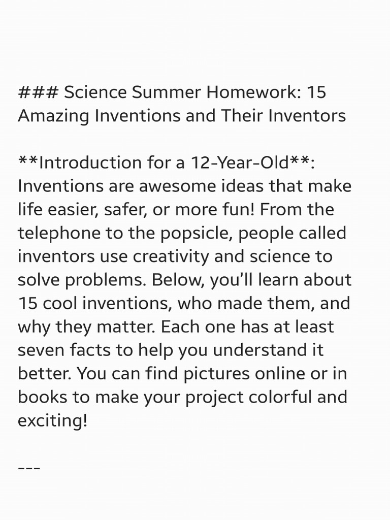 Inventions | PDF