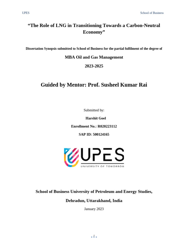 LNG's Role in Carbon-Neutral Transition | PDF | Natural Gas | Liquefied ...