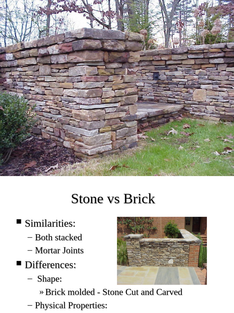 Stone and Reinforced Masonry | PDF | Rock (Geology) | Masonry
