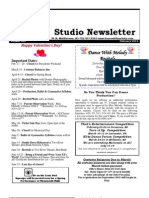 Dance With Melody Studio Newsletter Feb 12