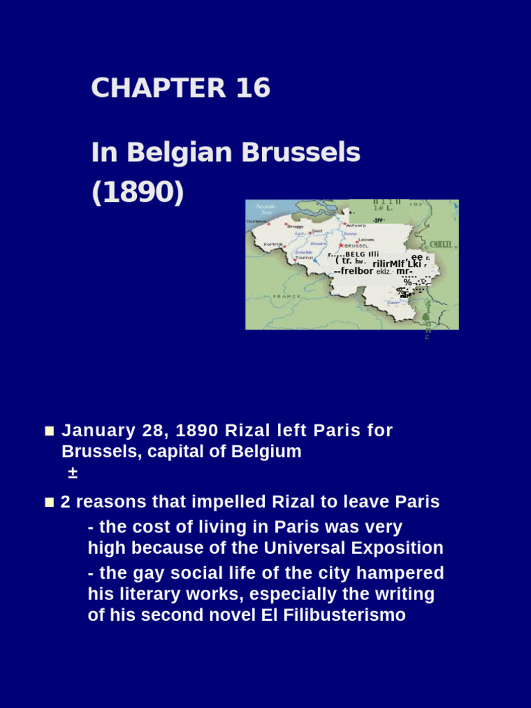Chapter 16 - in Belgian Rizal | PDF | Cost Of Living | Tagalog Language