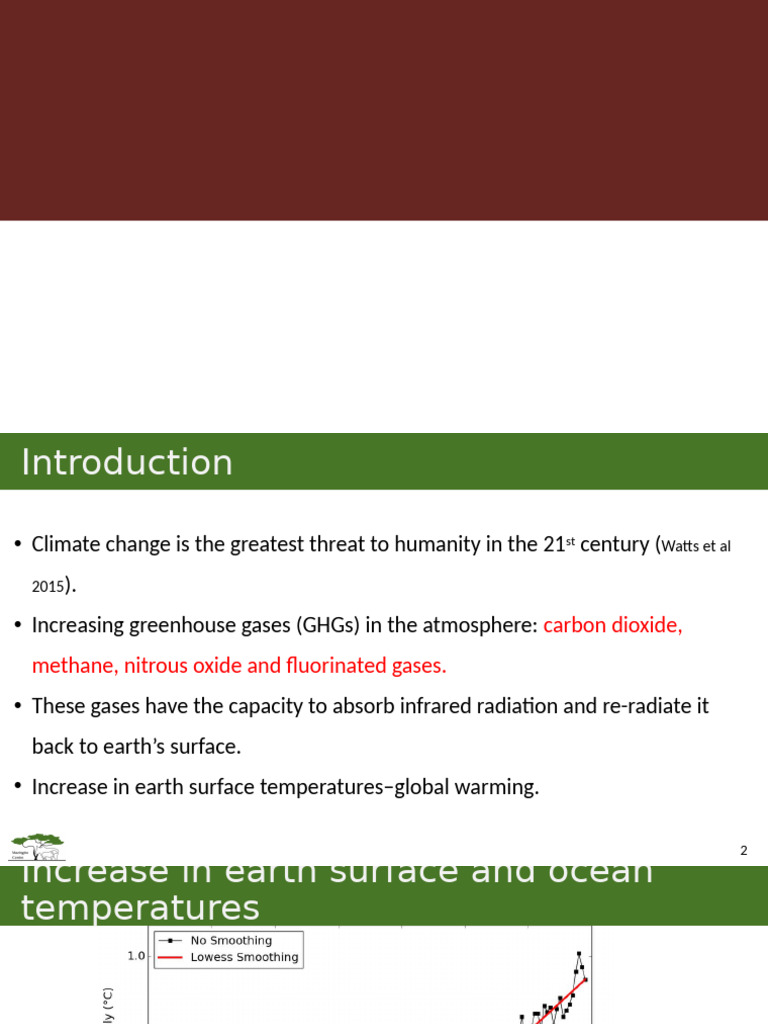 Climate Change and Livestock Emissions | PDF | Greenhouse Gas | Climate ...