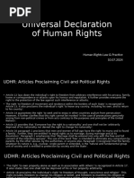 30 Articles of Human Rights Overview | PDF