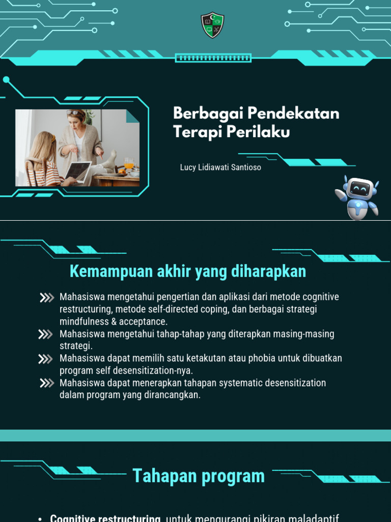 Pendekatan Terapi Perilaku Efektif | PDF