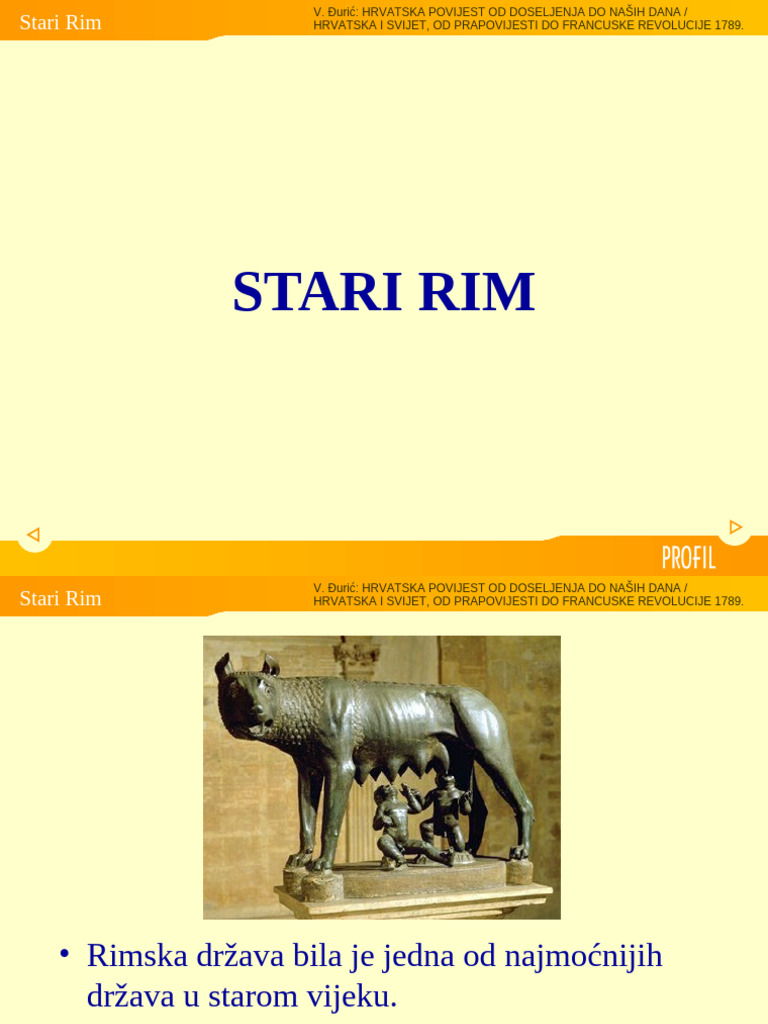 003 Stari Rim | PDF
