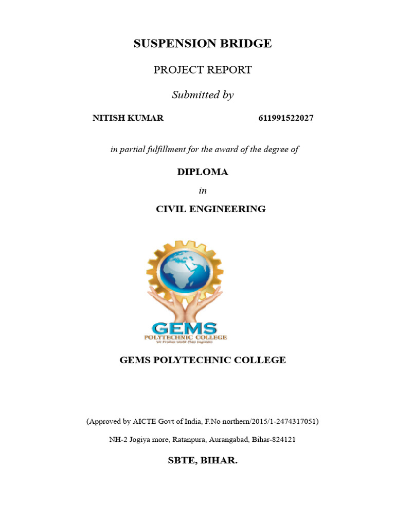 Major _ Minor Project Report (1).Docx (6) | PDF | Engineering