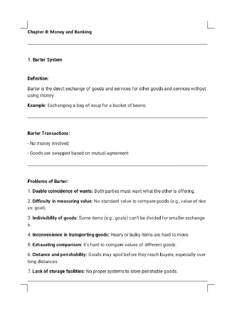 Chapter 8 Money and Banking - Phoenix | PDF