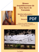 Museo Arte Sacro de Tucuman - Nuevas Donaciones