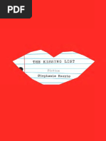 Download The Kissing List by Stephanie Reents - Excerpt by Crown Publishing Group SN87258755 doc pdf