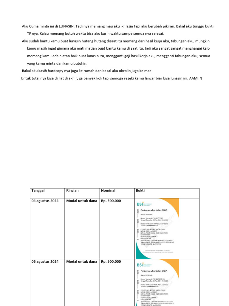 Rincian Nya | PDF