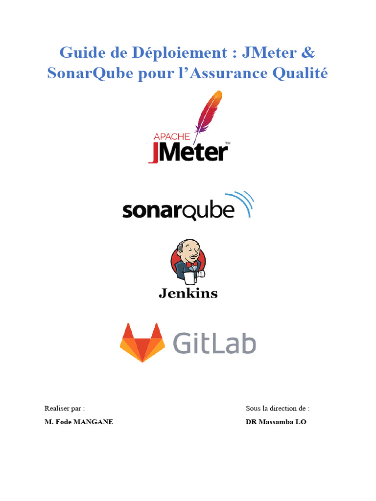 Déploiement JMeter & SonarQube QA | PDF | Test de logiciel | Logiciel