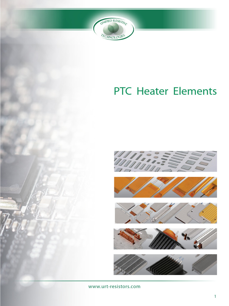 PTC Heater Elements Overview | PDF | Materials | Thermodynamics