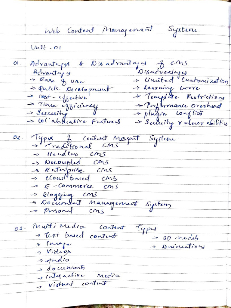 Web Content Management System | PDF