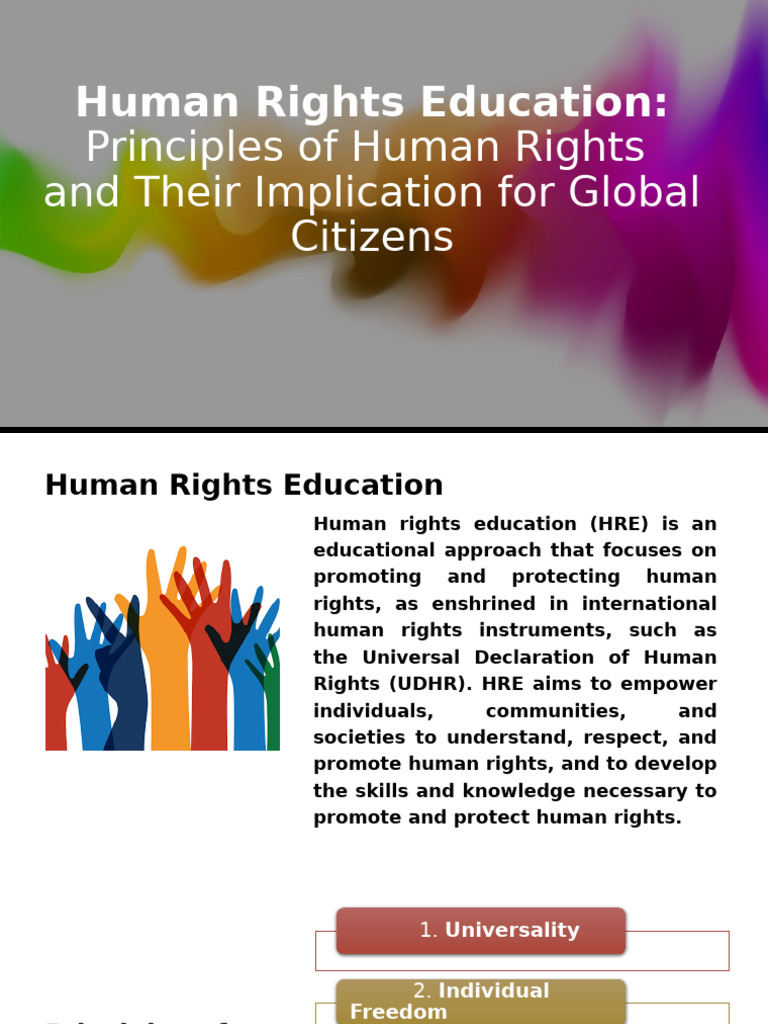 Implications For Global Citizens | PDF | Human Rights | Universalism