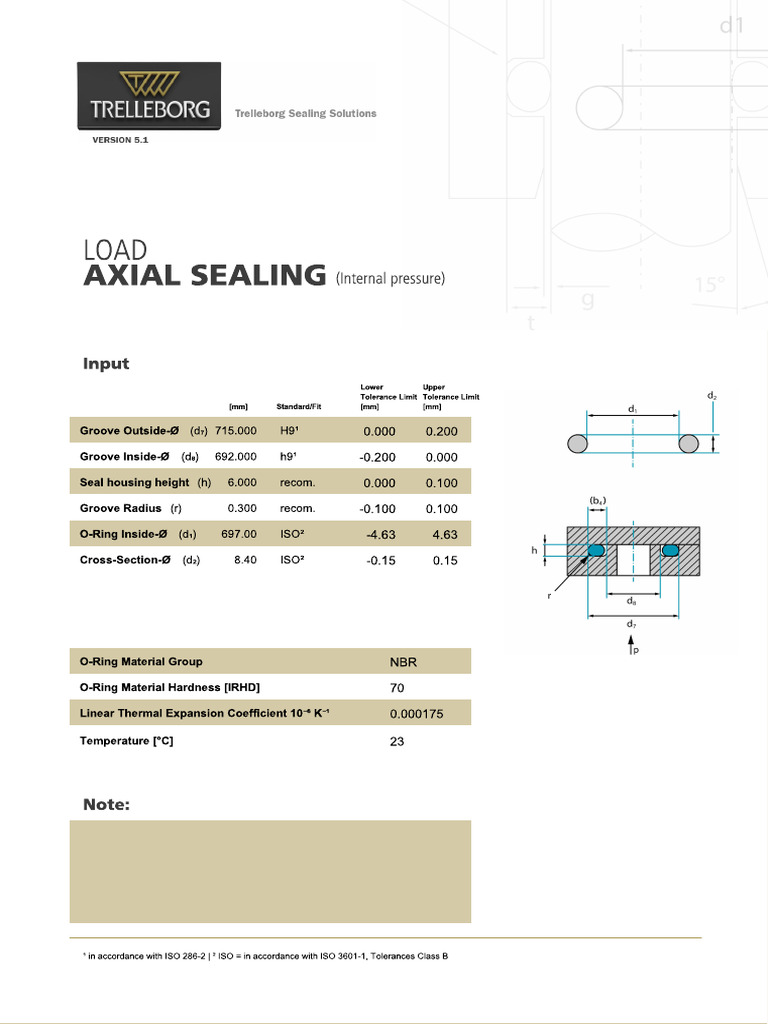 EMU O-Ring - New Proposed Design | PDF