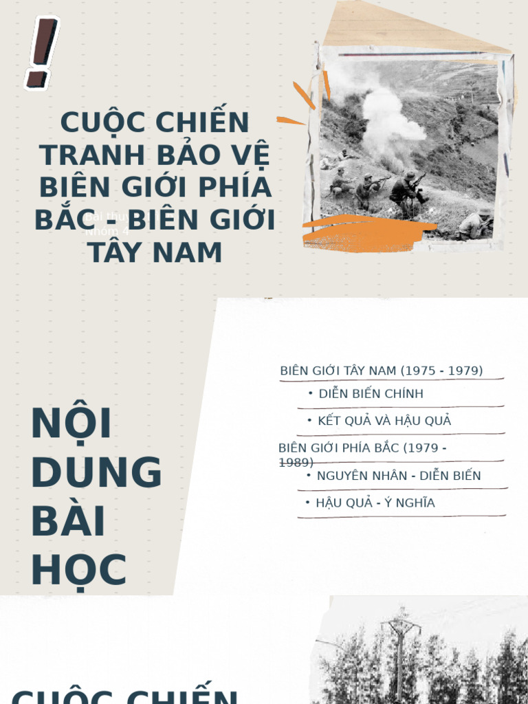 Cuộc Chiến Tranh Bảo Vệ Biên Giới Phía Bắc - Biên Giới Tây Nam | PDF