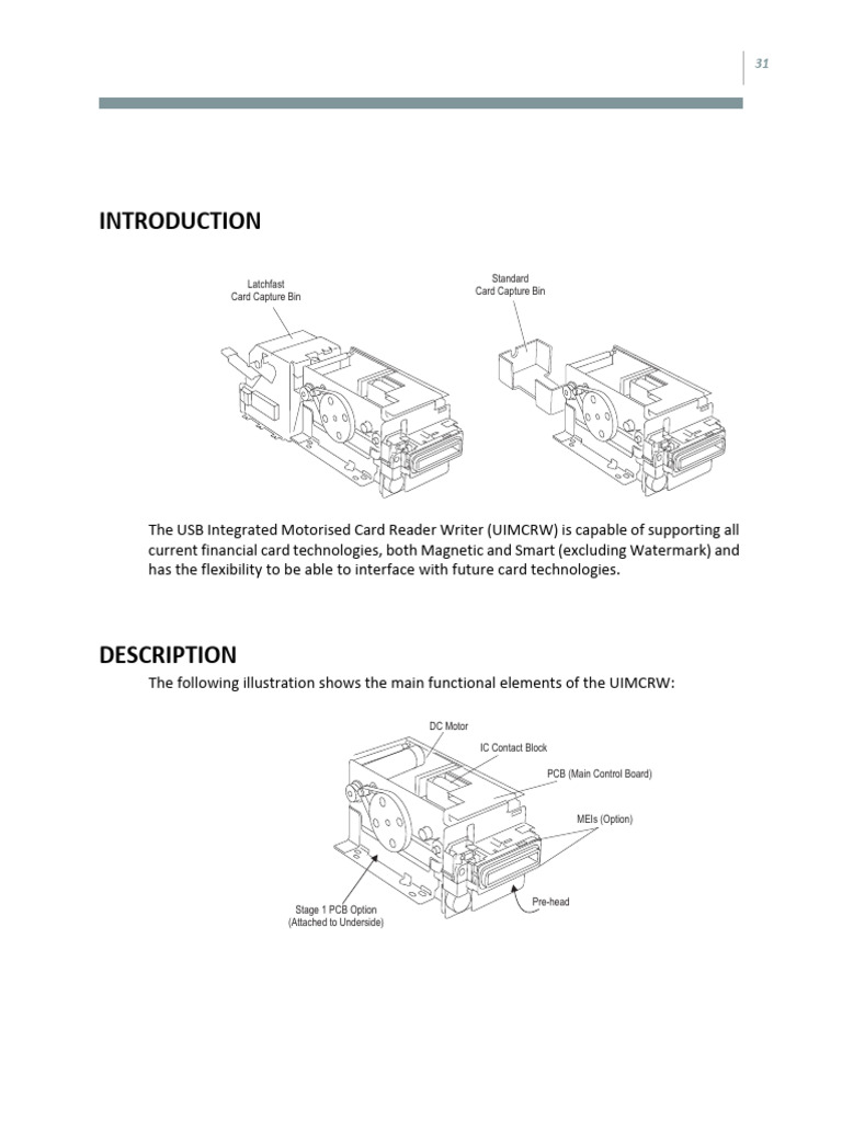 USB IMCRW Card Reader Manual | PDF | Smart Card | Booting