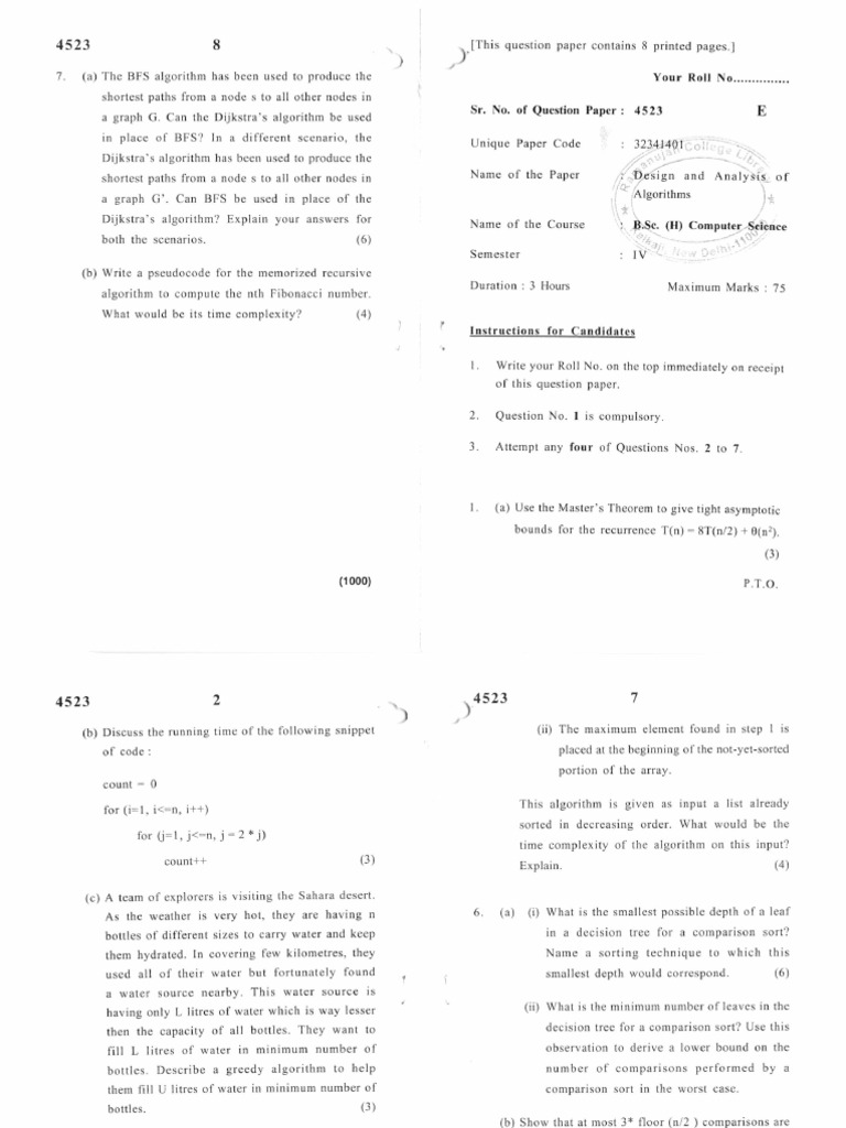 BFS vs Dijkstra's Algorithm Comparison | PDF | Applied Mathematics ...