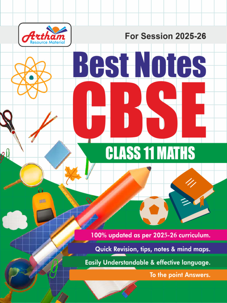 Class 11 Mathematics Notes 2025 26 Chapter 2 Relations and Functions ...