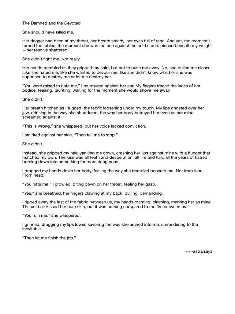 The Damned and The Devoted | PDF