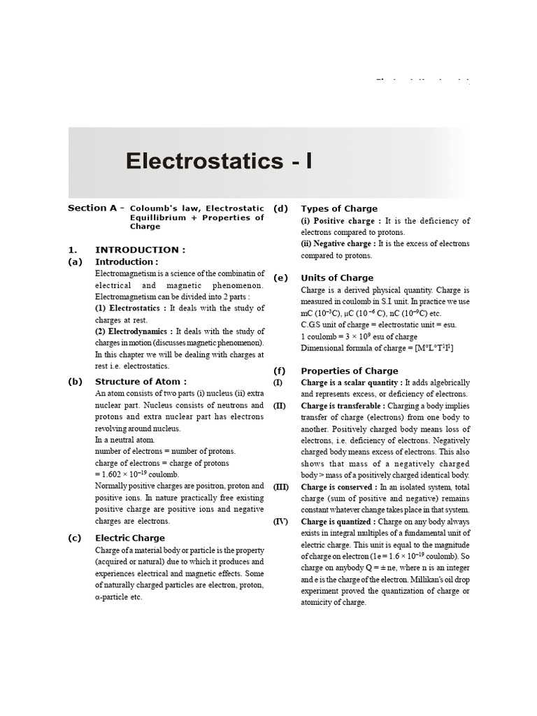 Net Force on Charged Particles | PDF | Electric Charge | Electron