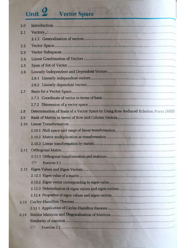 Vector Space | PDF