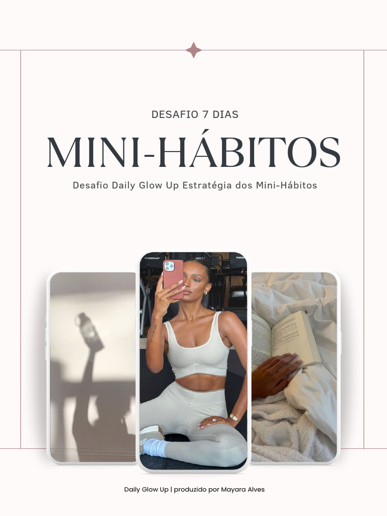 Daily Glow Up - Desafio Mini HÃ¡bitos | PDF