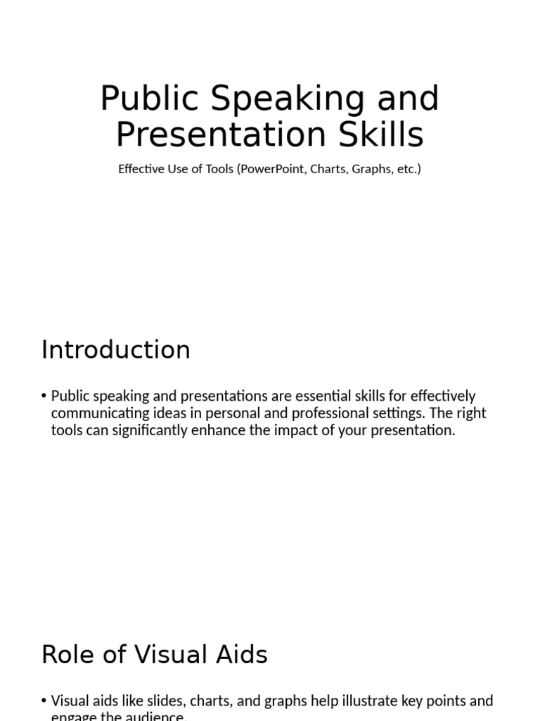 Mastering Public Speaking Tools | PDF