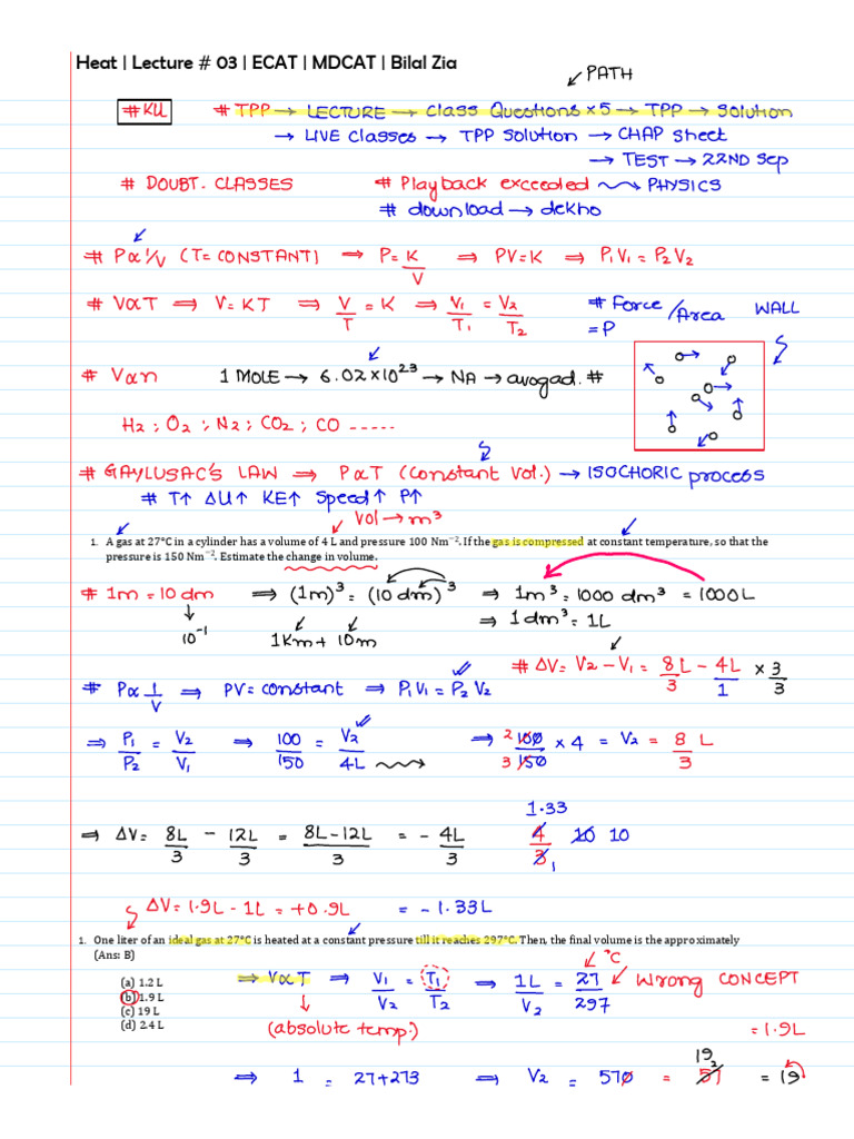 Heat Lecture 03 | PDF