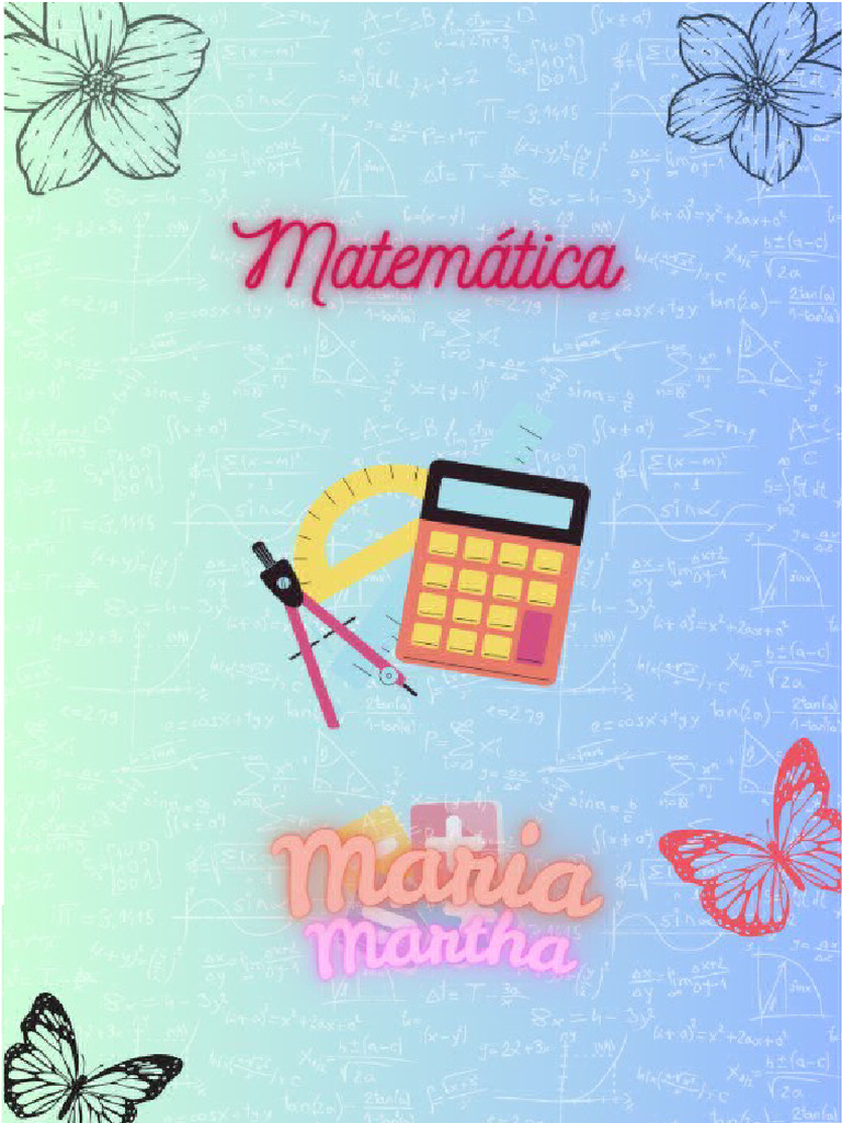 Caderno Matetematica Maria | PDF