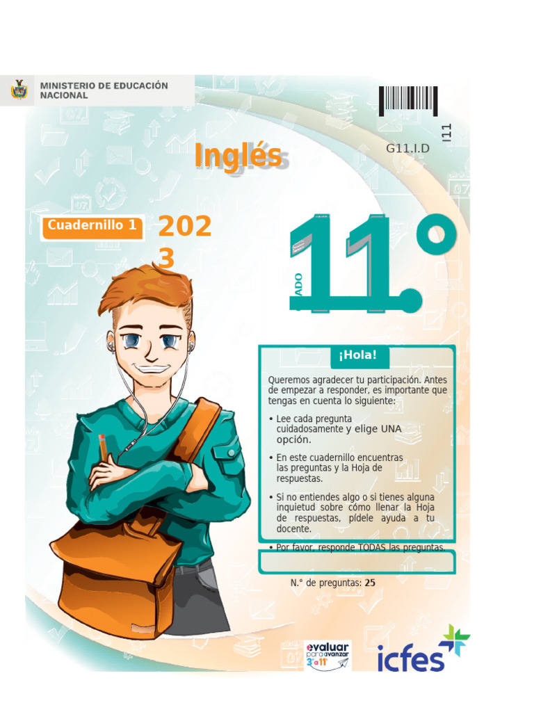 Cuadernillo de Inglés Saber 11 | PDF | Pasta | Tomato