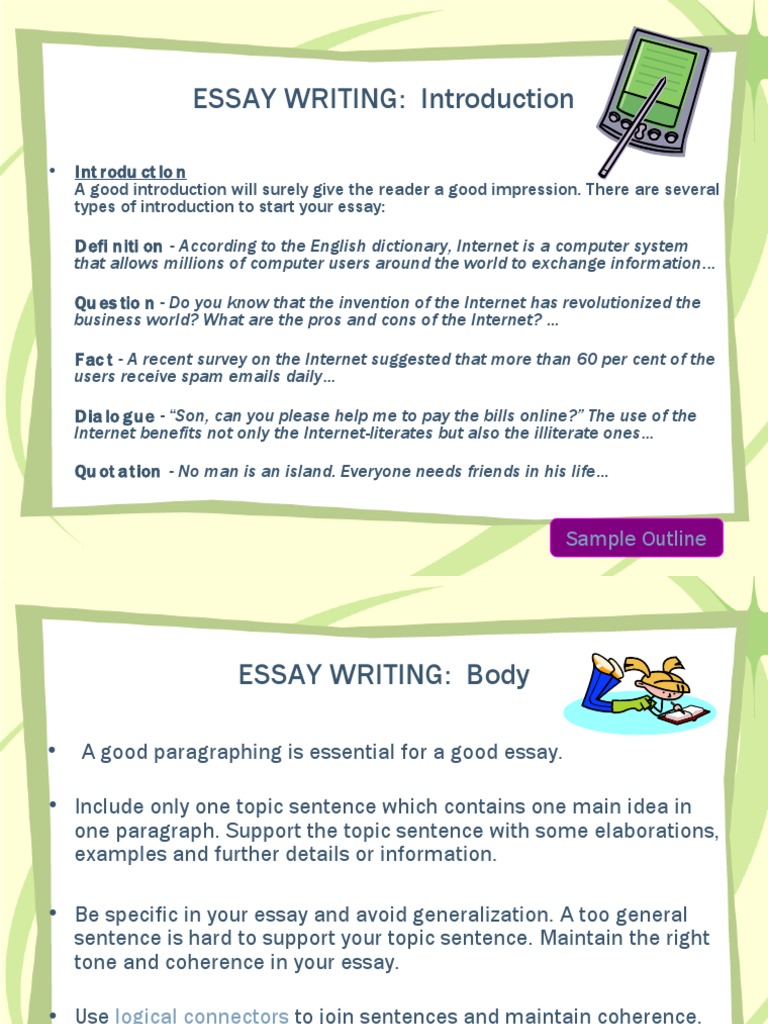 why do we write essays project