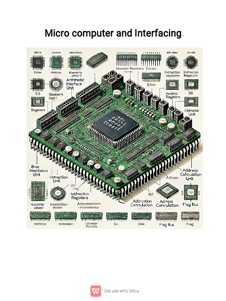 Revised Micro Computer and Interfacing | PDF | Central Processing Unit ...